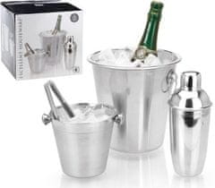 Bravissima Kitchen Odličen hladilnik za vino in šampanjec komplet 4 kosov KO-A12401030