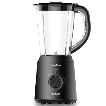 Sogo PLASTIČNI MEŠALNIK V KOZARCU, 1,50 L, 450 W-ČRNA, BAT-SS-5088