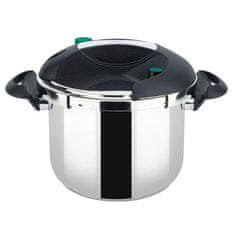 Sogo HITRI LONEC POD PRITISKOM 24 CM - INOX - 10 L - ENOSTAVNO ODPIRANJE