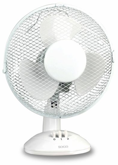 Sogo NAMIZNI VENTILATOR, 9" 23CM, 3 LOPATICE, 25W, VEN-SS-21405
