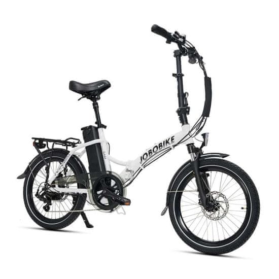 JOBOBIKE Zložljivo Električno kolo Sam 13Ah/468Wh, White