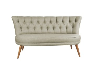 Atelier Del Sofa 2-sedežni kavč, Richland Loveseat - siva