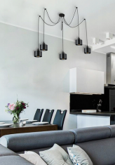 master LED Viseča svetilka 5xE27 za LED IP20 ELZA 