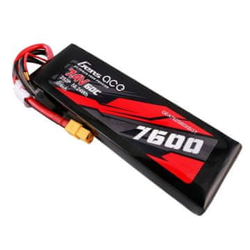 Gens Ace Akumulator Gens ace G-Tech 7600mAh 7.4V 60C 2S2P Lipo baterija PC mat