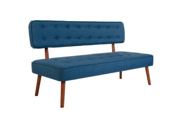 Atelier Del Sofa 2-sedežni kavč, sedežna garnitura Westwood Loveseat - nočna modra