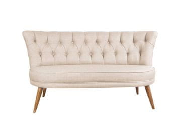 Atelier Del Sofa 2-sedežna zofa, Richland Loveseat - kremasta