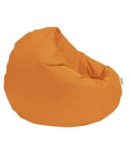 Atelier Del Sofa Garden Bean Bag, Iyzi 100 Cushion Pouf - Orange