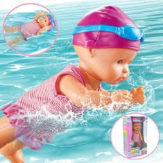 JOJOY® Plavajoči dojenček, Plavalna lutka, Vodoodporna punčka za igranje v vodi, Otroška igrača, Igrače za vodo | BUDDYSWIM BETTY