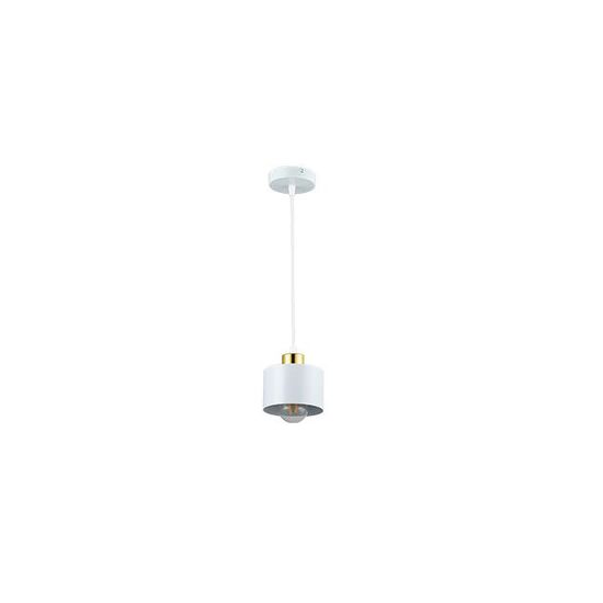 master LED Viseča svetilka 1xE27 za LED IP20 ELZA bela