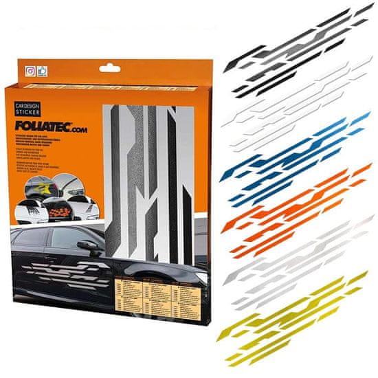 Foliatec Nalepka Foliatec STREET 150cm srebrna krom mat FT33984