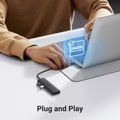 Ugreen USB 3.0 Hub s 4x USB-A priključki