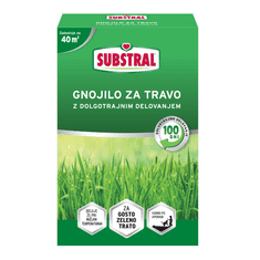 Substral Gnojilo za travo z dolgotrajnim delovanjem, 800 g + DARILO