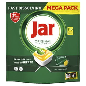 Jar Original Lemon kapsule za jedi, 116 kos