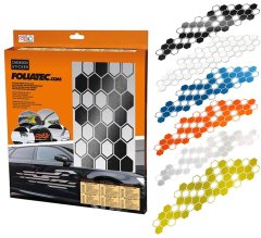 Foliatec Nalepka Foliatec HEXAGON 130cm črna mat FT33960