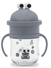 NOUI NOUI Frog Cup® 360° lonček za učenje pitja, 250 ml, modra