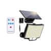 LED solarni reflektor 10W 500lm IP44 180° s senzorjem 