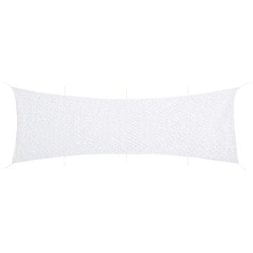 Vidaxl Maskirna mreža z vrečko za shranjevanje 809x207 cm bela