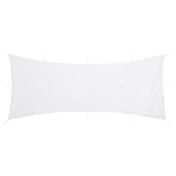 Vidaxl Maskirna mreža z vrečko za shranjevanje 844x429 cm bela