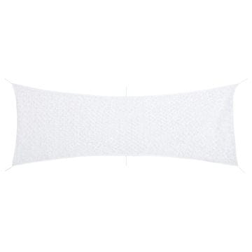 Vidaxl vidaXL Kamuflažna mreža z torbo za shranjevanje 519 x 142 cm bela
