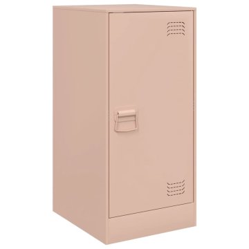 Vidaxl Komoda roza 34,5x39x73 cm jeklo