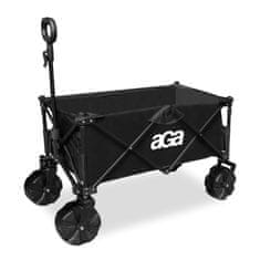 Aga Zložljiv transportni voziček MR4613 Črn