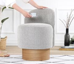 Atelier Del Sofa Puf, Barren Puf - Siva