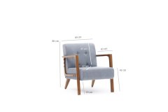 Atelier Del Sofa Krilni stol