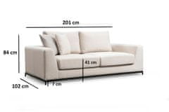 Atelier Del Sofa 2-sedežna zofa