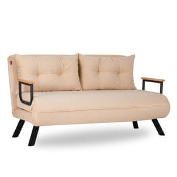 Atelier Del Sofa Raztegljiv kavč z dvema sedežema