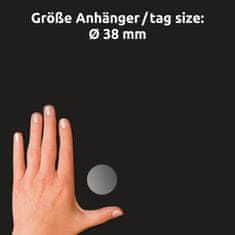 Avery Zweckform transparentne etikete za pečatenje 51067, okrogle premer 38 mm, 225 etiket/zavitek