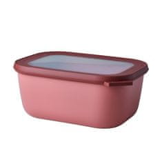 Rosti Mepal Cirqula posoda za shranjevanje 1,5l / 21x16x9cm / bordo / plastika pp, tpe