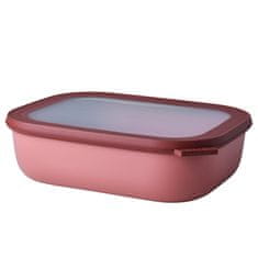 Rosti Mepal Cirqula posoda za shranjevanje 2l / 25x20x7cm / bordo / plastika pp, tpe