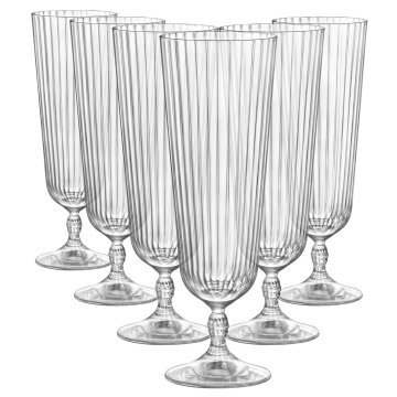Bormioli Rocco Set kelih America 20s Sling 400ml / 6 kos / steklo
