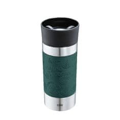 Cilio Termo prenosni lonček Viaggio 360ml / zelen / silikon, inox, pvc