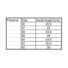 Panamski ženski copati vijolične barve velikost (čevlji) 38