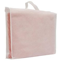 NEW BABY Otroška luksuzna frotirna brisača s kapuco Comfortably 100x100 cm roza