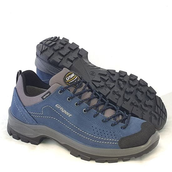 Grisport 14527 nizki treking čevlji, sivi/modri