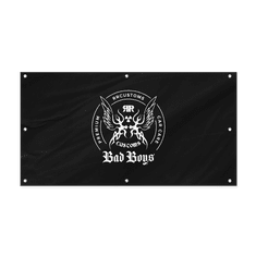 Bad Boys Banner Bad Boys Garage 79cm x 150cm