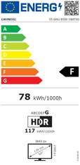 Grundig Nano LED TV sprejemnik 55GHU8590