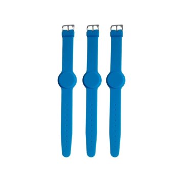 MIFARE® Classic EV1 1K - 3 silikonske RFID zapestnice v obliki ure