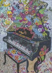 Heye Puzzle Quilt Art: klavir 1000 kosov