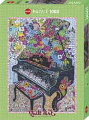 Heye Puzzle Quilt Art: klavir 1000 kosov