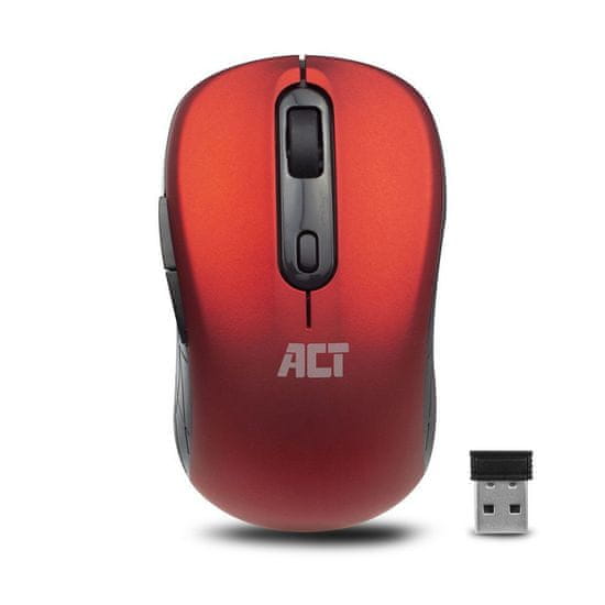 ACT AC5135 rdeča brezžična miška