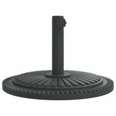 Vidaxl Podstavek za senčnik za Ø38/48 mm palice 12 kg okrogel