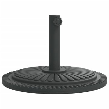 Vidaxl Podstavek za senčnik za Ø38/48 mm palice 12 kg okrogel