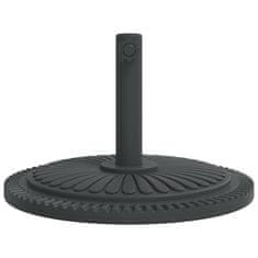 Vidaxl Podstavek za senčnik za Ø38/48 mm palice 12 kg okrogel