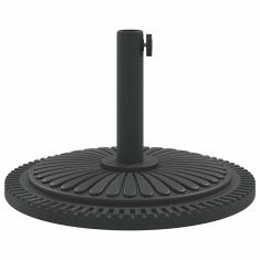 Vidaxl Podstavek za senčnik za Ø38/48 mm palice 12 kg okrogel
