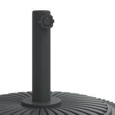 Vidaxl Podstavek za senčnik za Ø38/48 mm palice 12 kg okrogel