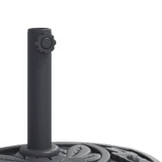 Vidaxl Podstavek za senčnik za Ø38 / 48 mm palice 9 kg polkrožen