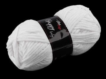 Pletena preja Happy Baby 100 g - (4002) bela